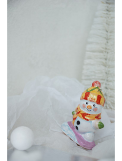 Снеговик "Сноубордист" (спортсмен)