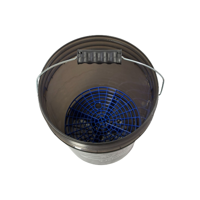 Gloss work car wash bucket Прозрачное ведро для мойки автомобилей с сепаратором GWCW-18