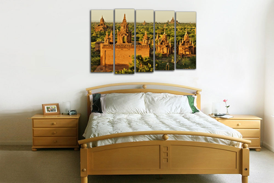 Модульная картина "Долина храмов"