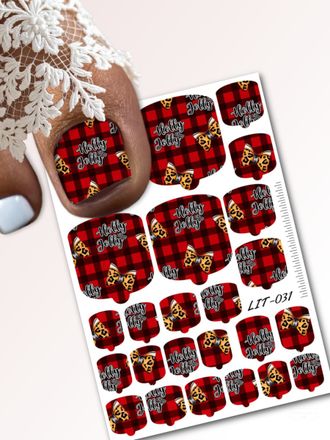 Мини пленки для педикюра LIT-031