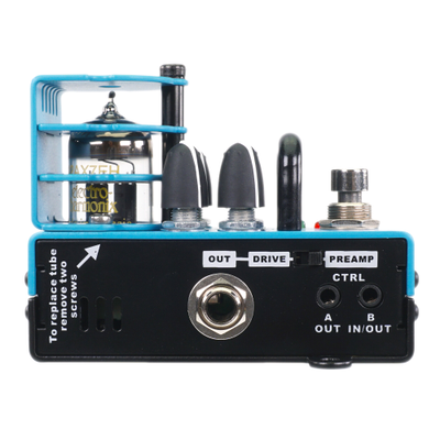 AMT Bricks F-Clean - одноканальный ламповый гитарный преамп (эмуляция Fender Twin) [без БП]