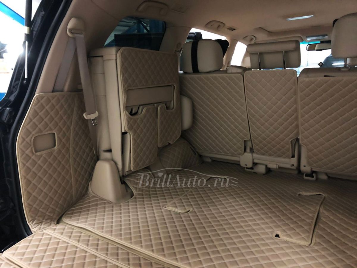 3D коврики из эко кожи для Lexus LX570, LX450D