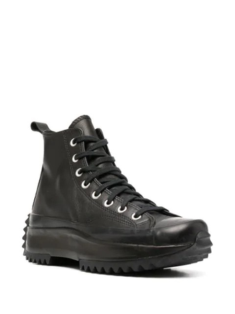 Converse Run Star Hike кожаные черные