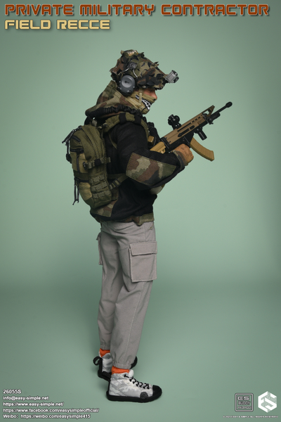 Наемник-разведчик (лимитированная версия) - Коллекционная ФИГУРКА 1/6 scale Private Military Contractor Field Recce (26055S) - Easy&Simple