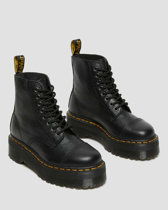 БОТИНКИ DR MARTENS Sinclair фактурные на платформе