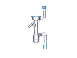 Сифон д/кухни 3 1/2х40 с отводом для стир/м и переливом с гибк.трубой 40х40/50 Aquant  [45943]