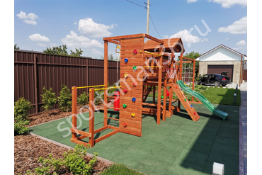 Детская площадка Савушка Мастер 4 Семейная