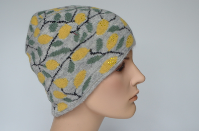 Женский головной убор с лимонами Италия Визио