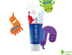 Зубная паста Curaprox Kids 950 Клубничные Каракули