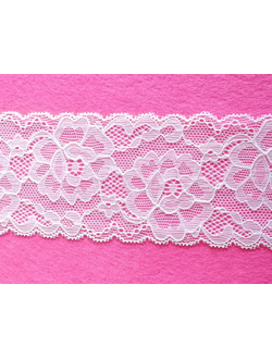 Кружевная тесьма стрейч, 60 мм, арт. ST60002
