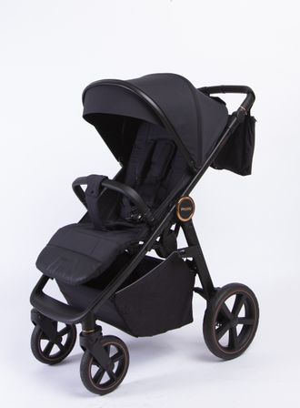 Коляска прогулочная Peppy Marco Rose Black