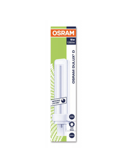 Лампа люминесцентная КЛЛ неинтегрированная OSRAM CFL DULUX D 18W/840 G24D-2