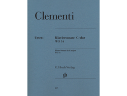 Clementi:  Piano Sonata in G major WO 14