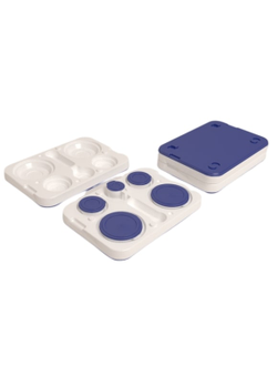 ТЕРМОПОДНОС ДЛЯ ТАБЛЕТ-ПИТАНИЯ ИЗ ПОЛИСТИРОЛА, В КОМПЛЕКТЕ С ПОСУДОЙ