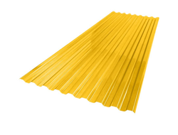 Профилированный лист 0,8мм 1050мм*3000мм желтый [56467]