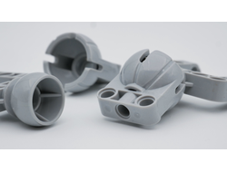 !АНАЛОГ! AN_SSP8 Комплект 4 шт 92910 Steering Ball Joint Large Open with C-Shape Pivot Frame + 92911 Steering Ball Joint Large Receptacle (АНАЛОГ СaDa), Light Bluish Gray / 4 шт.