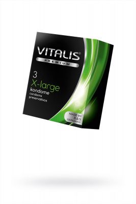 Презервативы VITALIS PREMIUM № 3 x-large - увеличенного размера (ширина 57 мм)