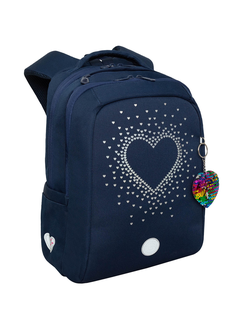 Рюкзак школьный GRIZZLY RG-366-6 синий