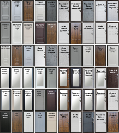 Техно медь Зеркало бетон