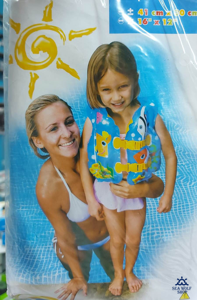 Жилет надувной Intex 3-6 лет