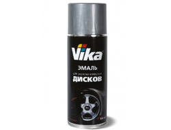 Эмаль для дисков " VIKA" серебристая (0.5) аэрозоль