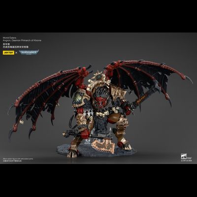 Ангрон, демонический примарх Пожирателей Миров (Warhammer 40K) - КОЛЛЕКЦИОННАЯ ФИГУРКА 1/18 World Eaters Angron, Daemon Primarch of Khorne (JT01178) - JOYTOY