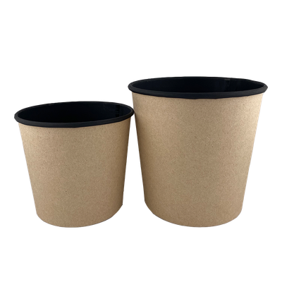 Круглый контейнер (Черный) 500 мл