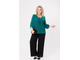 Блуза 15197 зелёный 54,58,60р Sale