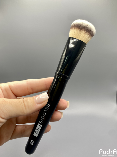 RELOUIS Кисть PRO Foundation Brush №3 для тональной основы