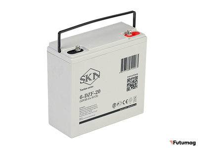 Тяговый аккумулятор SKN 6-DZF-20 (12V22.5A/H C5)