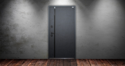 Стальная дверь   Оникс. Заказная модель.