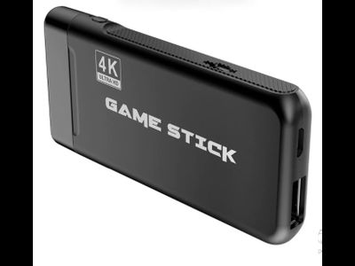 Игровая приставка M8 Mini Game Stick 4K HDMI + 2 беспроводных джойстика, консоль для телевизора