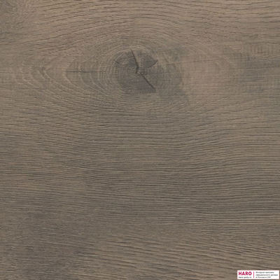 Декор ламината Haro Tritty 100 Дуб Бергамо Карбон 538694 структура