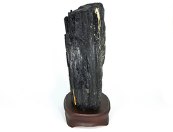 Турмалин черный, крупный кристалл на подставке, Бразилия (235*115*77 мм, 3385 г) №27636