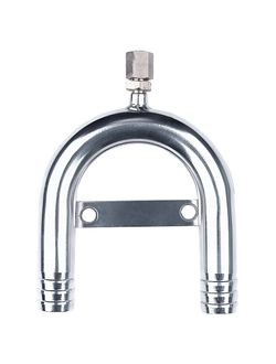 Вентилируемое антисифонное колено, нерж. сталь