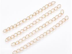 УДЛИНИТЕЛЬНЫЕ ЦЕПОЧКИ  - 6-7см - ЗОЛОТО