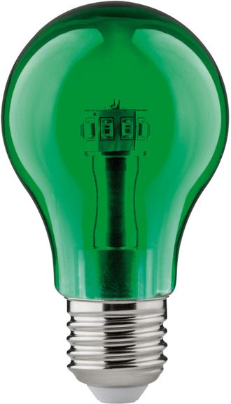 Цветная светодиодная лампа Ecola LED color 8w A55 220v E27 Green