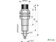 Датчик индуктивный бесконтактный И12-NC-PNP-BT (Д16Т)