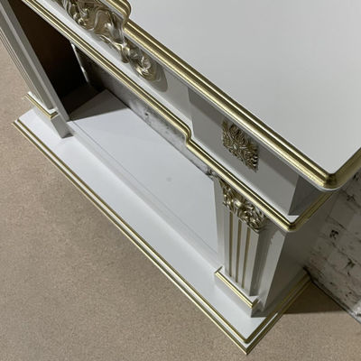 Электрокамин Лидс WTG с очагом Sparta 25.5 LED