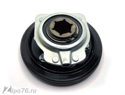 Сцепление снегоуборщика диск фрикцион в сборе 125мм 22мм