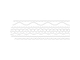 Ножницы фигурные Milan Zigzag с 4 сменными лезвиями, блистер 14930904