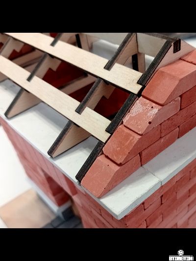 Конструктор керамический с деревянными элементами &quot;Город из коробки&quot;