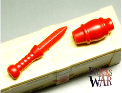 Нож жонглера (красный)