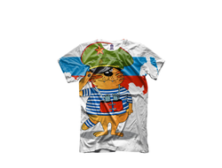 Футболка на 23 февраля с полной запечаткой №6