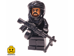 Моджахед с пулеметом РПД