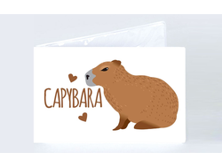 Обложка на зачетную книжку Капибара, Kapibara-san №24