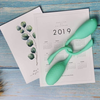 861144 Виброяйцо Magic Motion Fugu зеленый