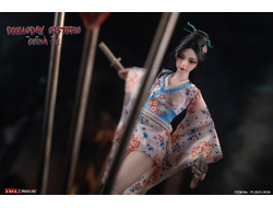 Пост-апок японка в белом - КОЛЛЕКЦИОННАЯ ФИГУРКА 1/6 Doomsday Sisters Chika White (PL2023-203A) - TBLeague