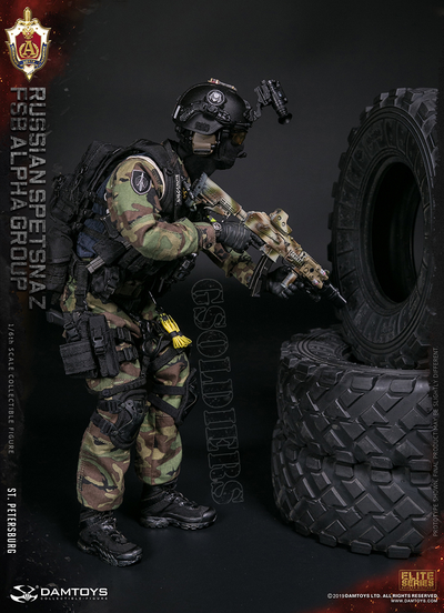 Спецназ ФСБ "Альфа" ФИГУРКА 1/6 scale Aciton Figure RUSSIAN SPETSNAZ FSB ALPHA GROUP 78071 DAMTOYS