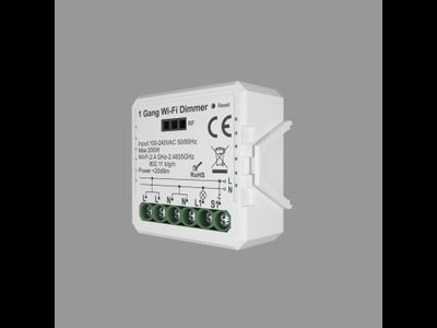 Одноканальное Wi-Fi реле-диммер Denkirs RL1003-DM